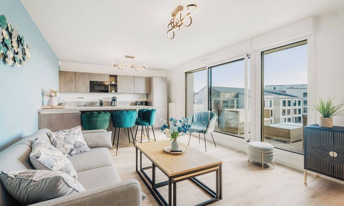 Parame Apartamento | NEW 2 bedroom apartment with terrace saint Malo