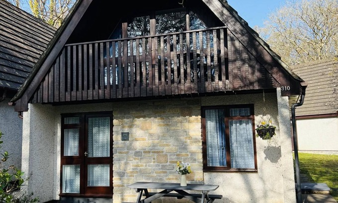Lelant Chalet De Esquí | NEW 3BD Swiss Style Chalet St Ives Holiday Village