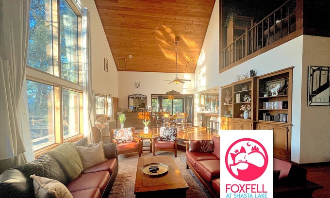 O'Brien Cabina | NEW - 4 Acre Retreat Near Shasta Lake With Incredible Nature VIEWS