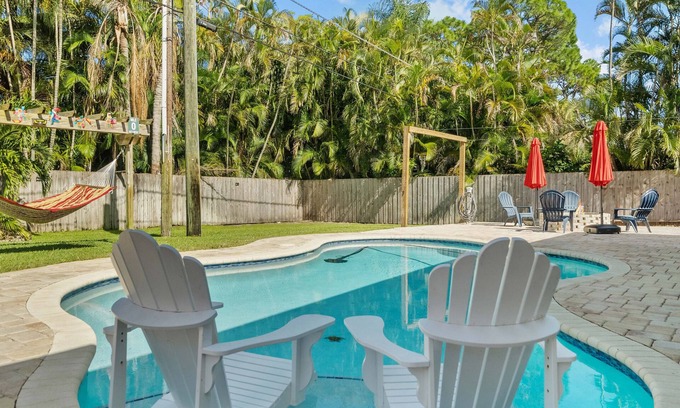 Hobe Sound Casa | NEW! 50% discount Jan. monthly rental. Close to Beach, Golfing, Shopping, Dining