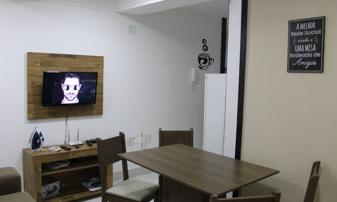 Guarapari Apartamento | Nuevo y acogedor apartamento, a 90 metros de la playa de Morro, con Wi-Fi