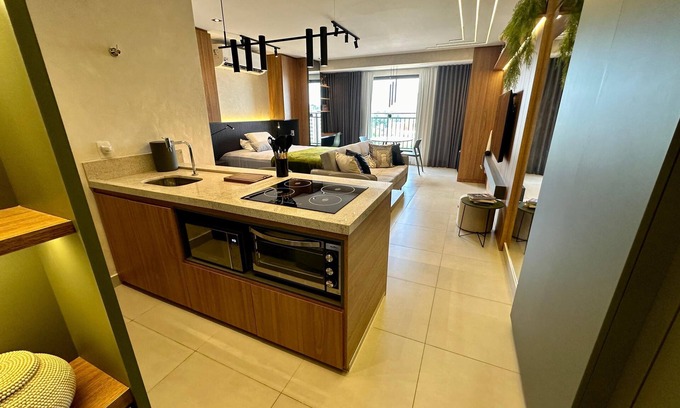 Campo Grande Apartamento | New and elegant studio in Campo Grande/MS