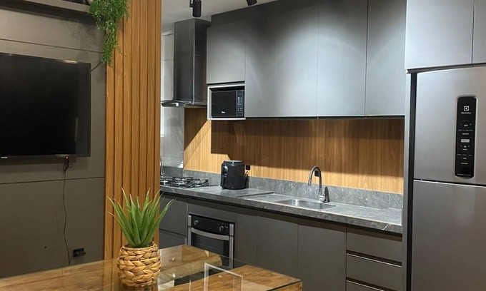 Vila Sao Jose Apartamento | New apartment in the center, complete and minutes from the beaches!