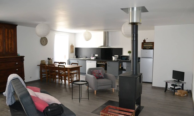 Castet Apartamento | Apartamento nuevo a 25 minutos de la estación de esquí de Gourette.