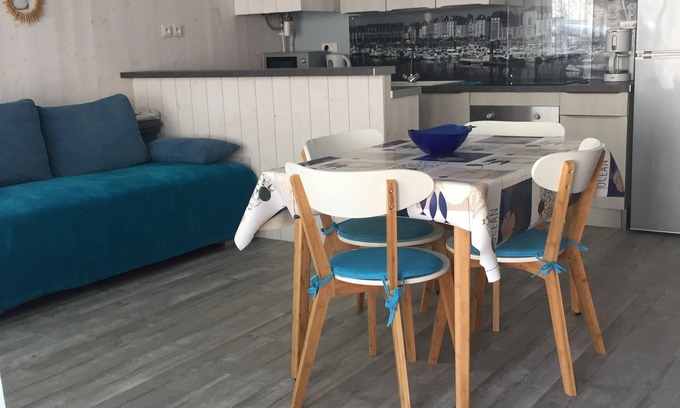 Dieppe Apartamento | NUEVA playa de Puys a Dieppe bonito piso de 2 piezas RDC tiene 200m del mar
