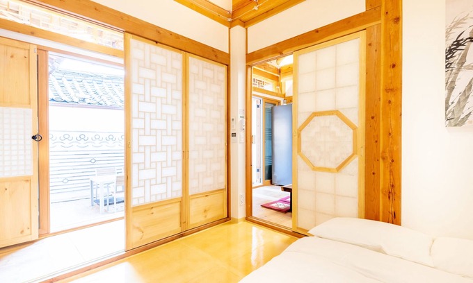 Cheongunhyoja-dong Casa | NUEVO HANOK coreano hermoso por el palacio 5BR + 4BTH