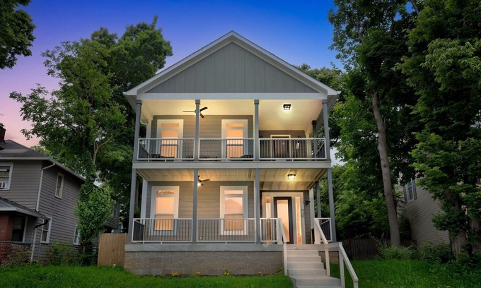 Mapleton/Fall Creek Casa | NEW! Brand-New 4BR | Unique Design Near Downtown Indy