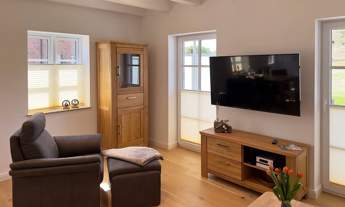 Wittduen Apartamento | NEW BUILD 2024: The 3-room vacation home Dünengras (approx.
