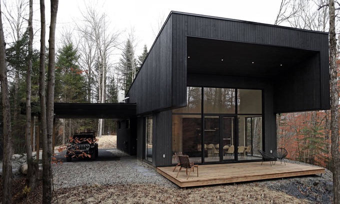 Eastman Chalet De Esquí | New cabin with sauna: architecture and nature