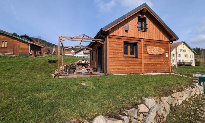 Gerardmer Cabaña | Nuevo chalet en Gérardmer con terraza y aparcamiento privado