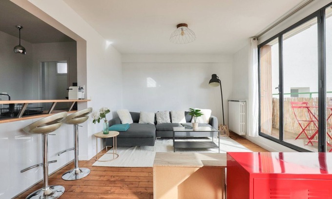 Centre Ville Apartamento | New Cosy Apt in Boulogne