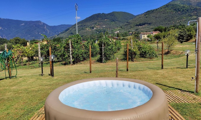 Camaiore Casa | New country house for families, smart working and dogs with outdoor jacuzzi
