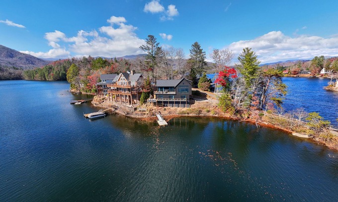 Santeetlah Casa | La mejor ubicación en el lago! Fantásticas vistas sobre el lago tranquilo Santeetlah En Smokey Mountains