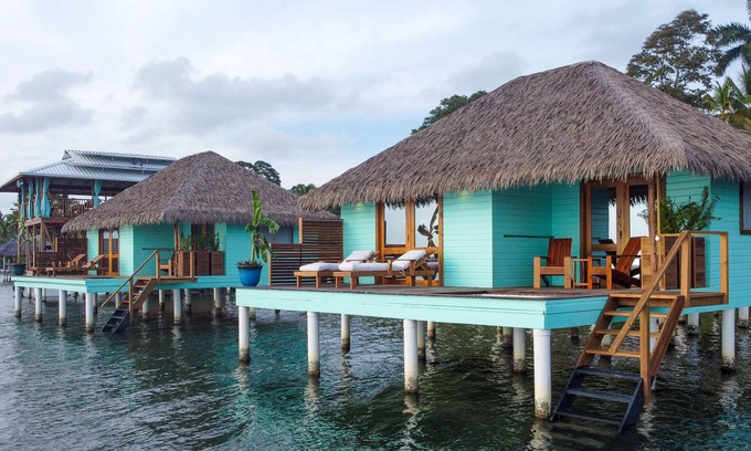 Isla Solarte Cama Y Desayuno | (NEW!) Entire Exclusive Overwater Bungalow B&B - Glass Floors, Free Breakfast