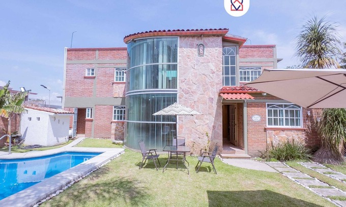 Cocoyoc Casa | New Family House in Cocoyoc: Pool & BBQ Area
