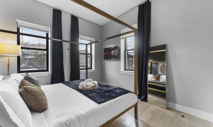 Ironbound District Apartamento | New! Free Parking 30% Off King bd NYC 30 Min W/D