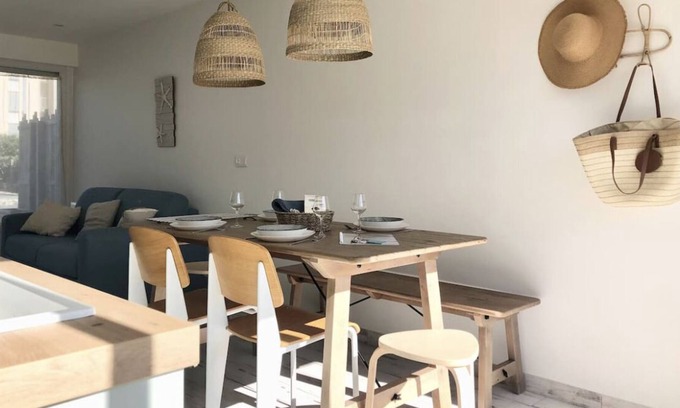 Sainte-Cecile-Plage Apartamento | New garden level! 3 * sea at 150 m !!