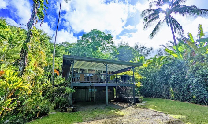 Wainiha Casa | New! Hale Aloha with Ocean Views - steps to beach