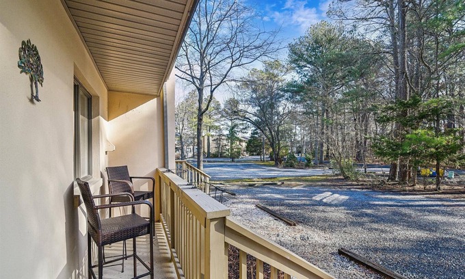 Bethany Beach Casa | NEW LISTING 2025! Relax and enjoy a peaceful oasis with easy access to the Beach! Welcome to SEAbatical, an upgraded 2-bedroom, 2 bath townhouse