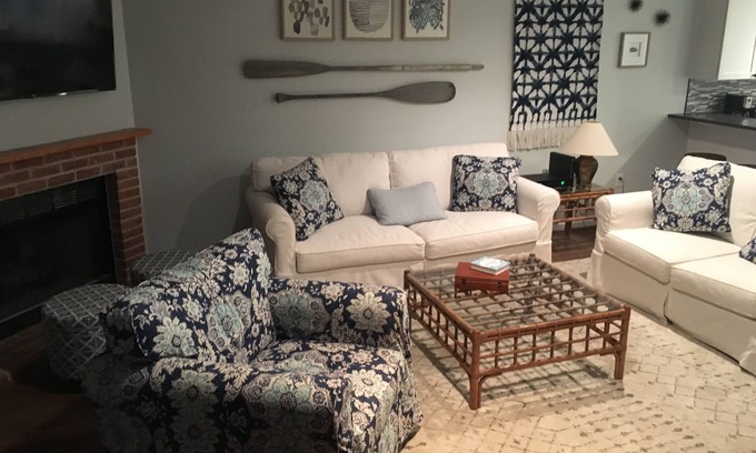 Bethany Beach Casa | ¡Nuevo listado! Bethany Beach Townhome -Paseo a la playa- Se aceptan mascotas