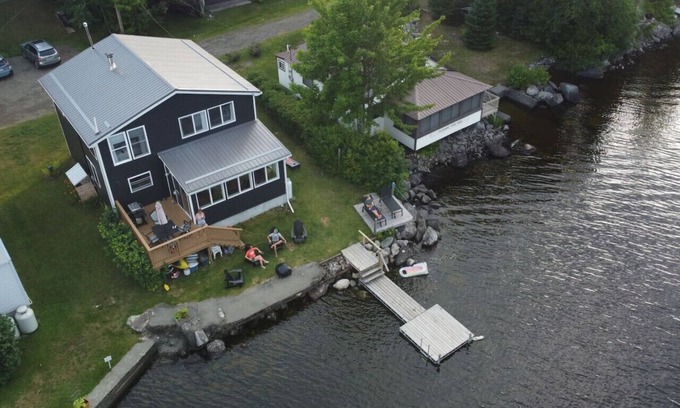 Dover-Foxcroft Cabaña | *New Listing* Charming, Year Round Lake Front Camp