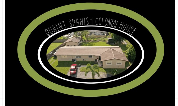 Homestead Casa | ¡Nuevo listado! Pintoresca casa colonial española Puerta de entrada a los Cayos FL y Everglades