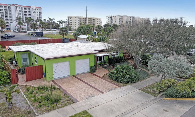Cocoa Beach Cabaña | Entire Home, Steps to the Beach, Swim Spa, Amenities Galore!!