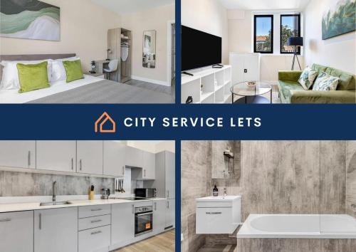 Sutton Apartamento | New London Cheam Village 1 Bed - Perfect for Long Stays - With Parking
