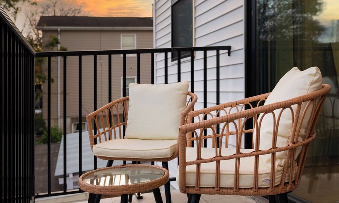 West Side Casa | NEW Lux Modern GEM+Parking+Yard+Gameroom near NYC!