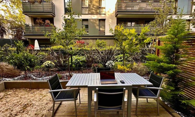 Asnieres-sur-Seine Apartamento | NEW LUX Smart Home 69m2,Terrasse, Modern, Metro 13