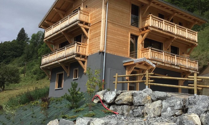 La Cote-d'Arbroz Chalet De Esquí | New luxury chalet Morzine la cote d'arbroz. beautiful view in quiet area