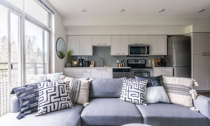 Mercer Island Apartamento | NEW! Mercer Island 1 BR 4| FastWifi&Gym