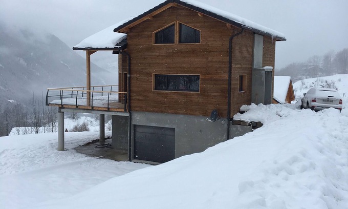 Ignaux Chalet De Esquí | CHALET Moderno de Nueva Valee AX LES THERMES