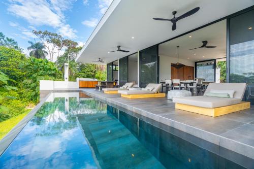Ojochal Casa | New! Modern-luxury-3 Suites-pool-ojochal-100mbps