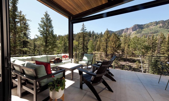 Columbine Lake Casa | New Mountain Home on 2 Acres - 2 Miles to Purgatory - Views/Hot Tub/Fire Pit