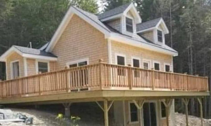 Roque Bluffs Cabaña | NEW OCEANFRONT HOUSE WITH SPACIOUS DECK TO VIEW THE FABULOUS SUNRISE AND SUNSET