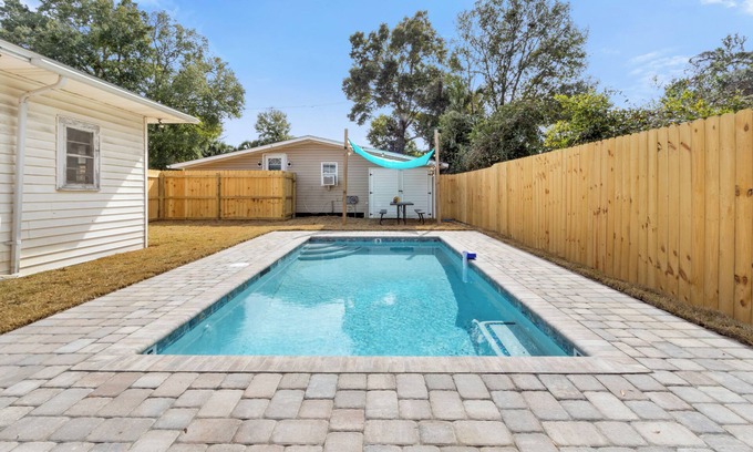 East Pensacola Heights Casa | NEW POOL NOW AVAILABLE FOR USE! Unit was meticulously furnished to give a coastal/farm house vibe