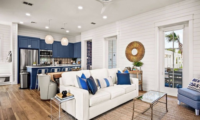 Port Aransas Cabaña | New Pool-side Beach Villa in Cinnamon Shore + 20 resort like Amenities