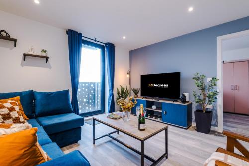 Vauxhall Apartamento | NEW! Pristine 2-Bed Flat on Liverpool by 53 Degrees Property, Amazing Location, Sleeps 6!