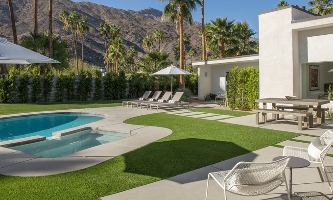 The Mesa Villa | New! Private Mid-Century Gem w Unobstructed Views