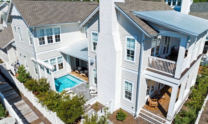 WaterSound West Beach Casa | NEW! Private Pool, Bikes, & LSV! 6-min walk to Scenic Watersound West Beach!