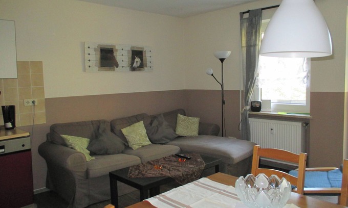 Weissenstadt Apartamento | NEW! Reiterhof Finkenmühle apartment Romano with balcony