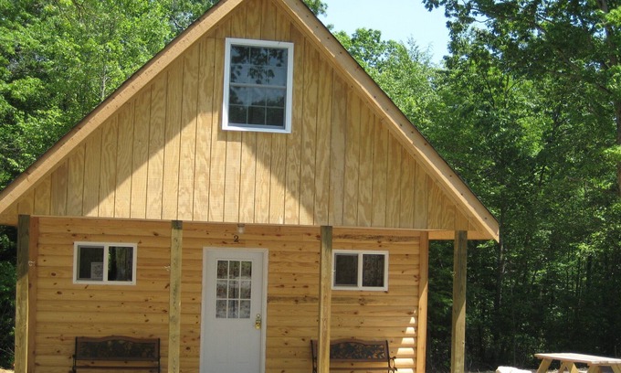 Hico Cabina | New River Cabin cerca de Fayetteville y New River tiene capacidad para 8