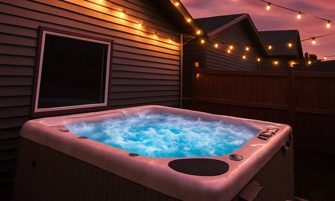 West Edmonton Casa | *NEW* Rosenthal Restful Retreat | Hot Tub King Bed AC Garage Near WEM