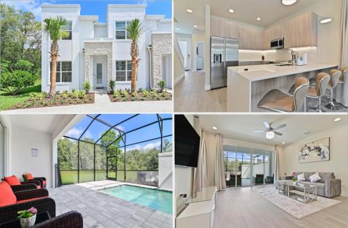 Four Corners Casa | New Spacious & Tranquil Townhouse near Disney - 4BR, 3FB, and Pool