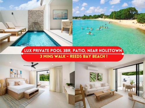 Gibbes Apartamento | New Stylish 3BR with Private Pool ! Walk to Beach