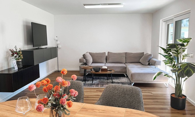 Sulzbach Apartamento | New & stylish: vacation apartment with comfort and sunny terrace
