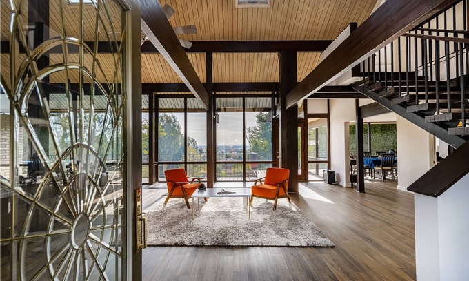Fullerton Casa | NEW! This Mid-century modern estate home with forever views.