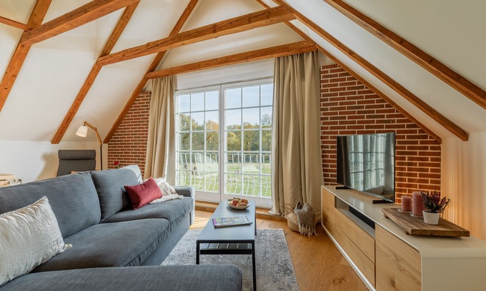 Bergen Apartamento | New vacation apartment on a heath farm in Bleckmar