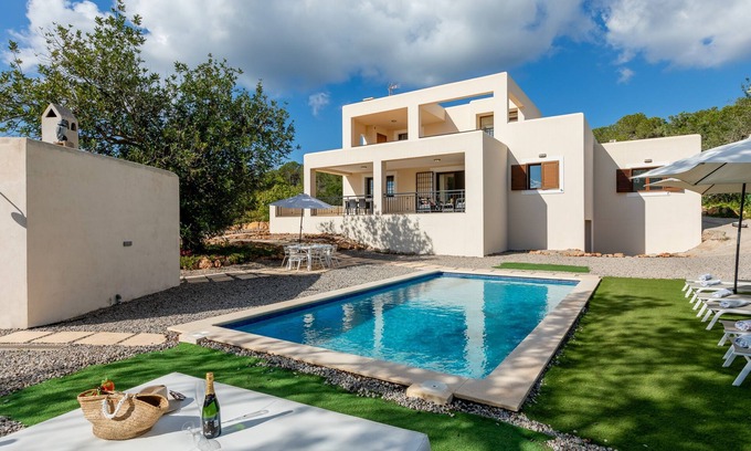 Playa de Es Figueral Villa | New! Villa Can Toni in Ibiza